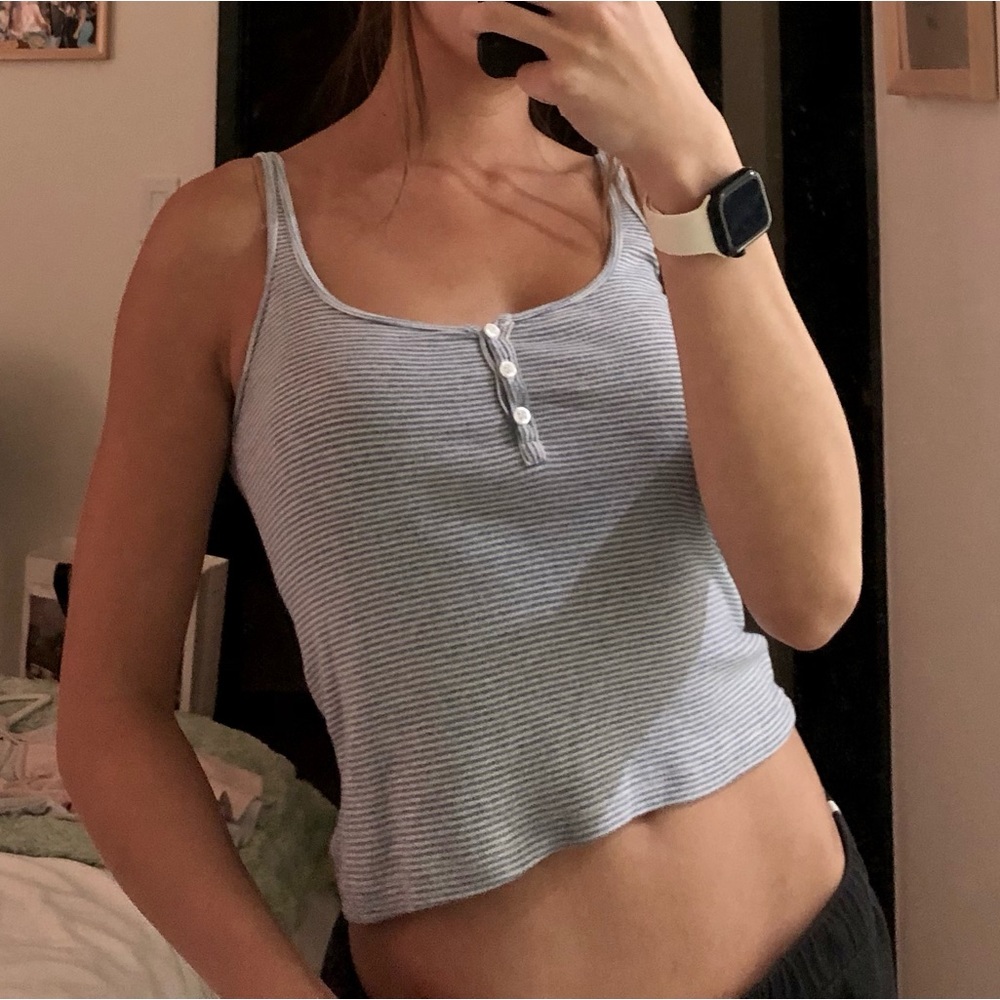 Brandy Melville Striped Tank Top